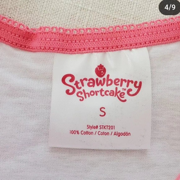 Older Strawberry Shortcake 2-pack Tank Tops 4t - Picture 5 of 8